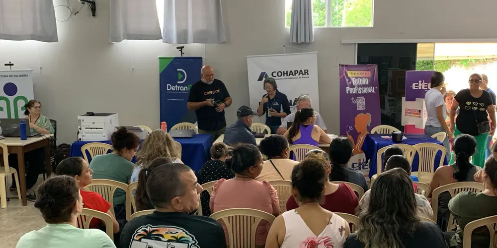 Ao todo 51.811 pessoas participaram das feiras de serviço