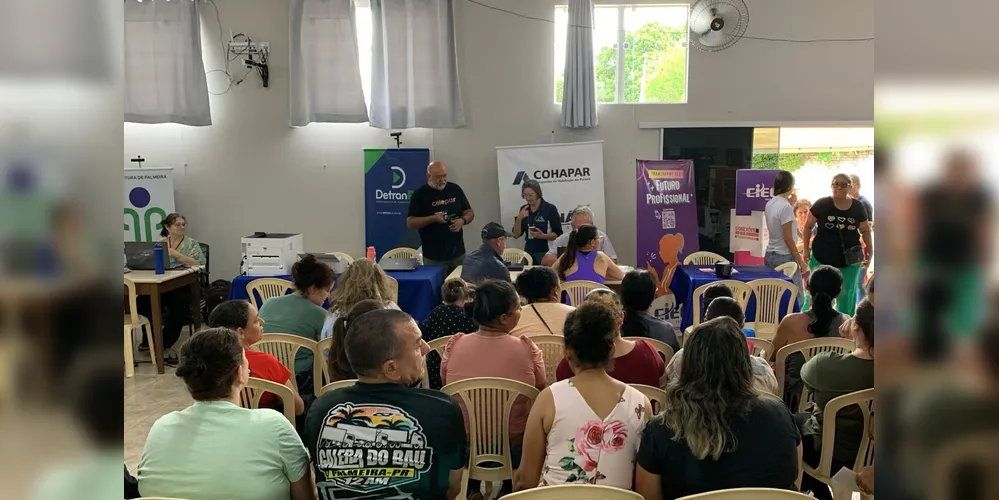 Ao todo 51.811 pessoas participaram das feiras de serviço
