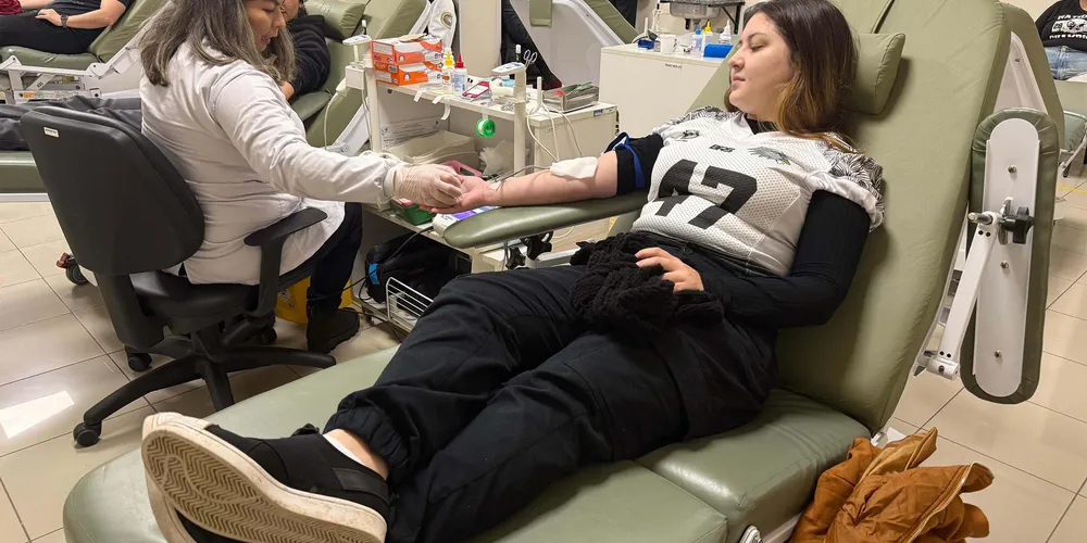 Os estoques desses tipos sanguíneos estão baixos no Paraná