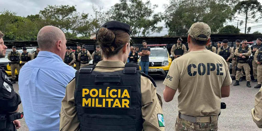 Forças de segurança receberam investimentos do Governo do Estado