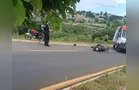 Colisão entre carro e moto deixa feridos próximo ao Lago de Olarias, em Ponta Grossa