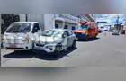 Acidente entre carro e caminhão deixa vítima ferida em Telêmaco Borba