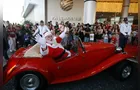 Shopping Palladium divulga fotos da chegada do Papai Noel em Ponta Grossa
