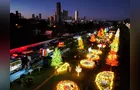 Abertura do Natal em Ponta Grossa ilumina Parque Linear