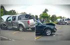 Colisão violenta no ‘Parque Linear’ deixa feridos em Ponta Grossa