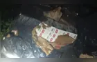 Polícia Militar apreende caixas com cigarros abandonados em Telêmaco Borba