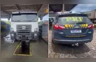 Caminhão é flagrado a 125 km/h e com placa 'escondida' na BR-116 no Paraná