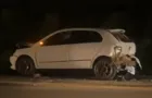 Três carros se envolvem em acidente na noite desse sábado, na PR-151