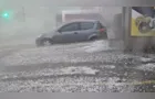 Confira vídeos da tempestade de granizos em Ponta Grossa nesta segunda