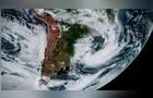 Nasa divulga imagem que mostra dimensão do ciclone em formação no Sul do Brasil