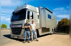 Casa sobre rodas: Família constrói motorhome em um caminhão DAF