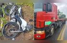 Peça se solta de caminhão, atinge motociclista e causa morte em Ponta Grossa