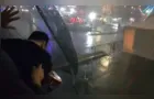 Temporal causa desespero e correria durante evento em Londrina; veja vídeo