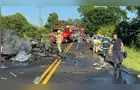 Homem morre carbonizado em acidente na PR-566 em Francisco Beltrão