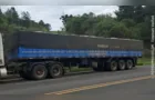 Motorista de caminhão é detido por adulteração de chassi em Piraí do Sul