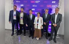 Elizabeth participa de congresso de segurança ao lado de Sergio Moro