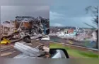 Tornado causa destruição e deixa várias pessoas feridas em Rio Bonito do Iguaçu