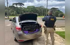 Veículo é apreendido com registro de furto e 360 kg de maconha em Guarapuava