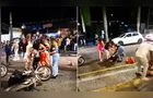 Vídeo flagra briga generalizada em bar no Centro de Ponta Grossa; 'Pega a garrafa'