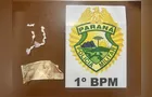 Homem é flagrado com 10 pedras de crack e acaba detido em Carambeí