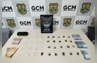 Homem é preso por tráfico durante ação da GCM em Oficinas