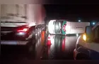 Ambulância da Unimed tomba na PR-151 em Jaguariaíva