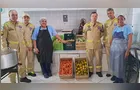 Corpo de Bombeiros de PG realiza projeto sustentável para apoiar instituições