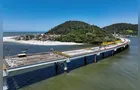 Ponte de Guaratuba recebe prêmio de melhor obra rodoviária do Brasil; veja fotos