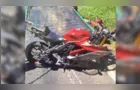Jovem perde controle de moto e fica ferido ao sofrer queda na PR-160