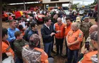 Ratinho Junior anuncia força-tarefa para reconstrução das casas em Rio Bonito do Iguaçu