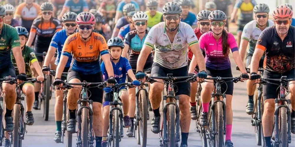 O trajeto foi pensado para que pessoas de diferentes idades possam participar