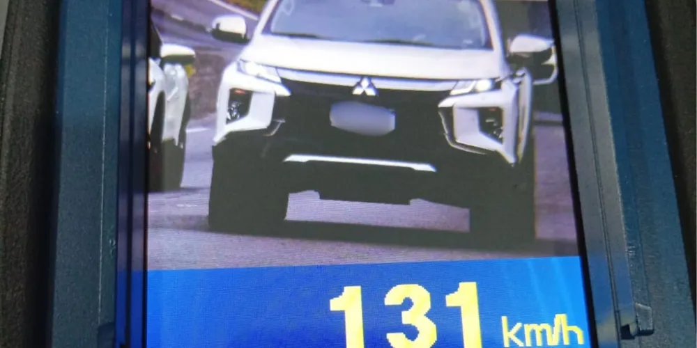 O registro ocorreu no km 317 da rodovia