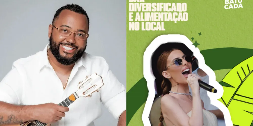 Dudu Nobre fará parte do show especial de Ana Clara, no 'Batucada'