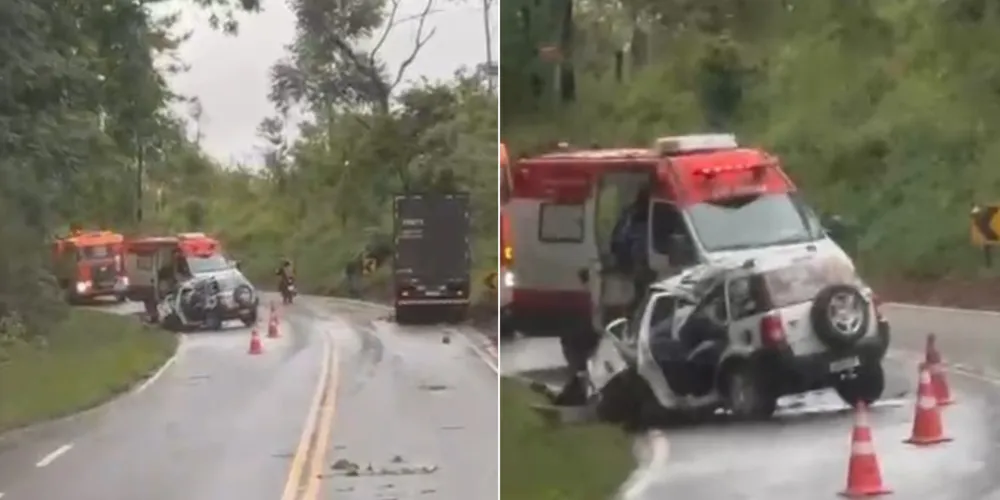Condutor ficou preso às ferragens e não resistiu aos ferimentos