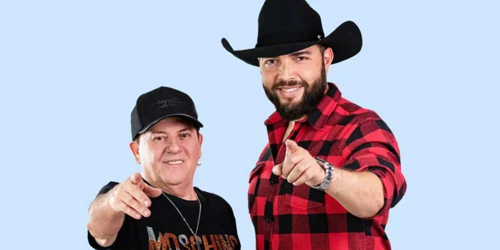 Felipe & Falcão se apresentam nesta sexta-feira (06) no município