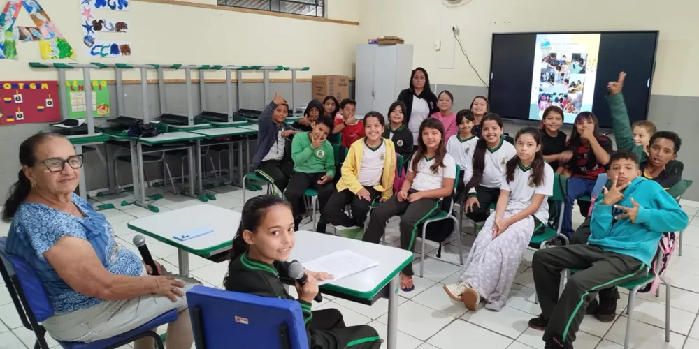 Estudantes foram protagonistas em todos os momentos do trabalho