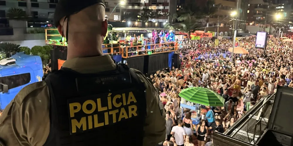 Em Guaratuba, cerca de 83 mil pessoas participaram das festividades entre sábado e domingo