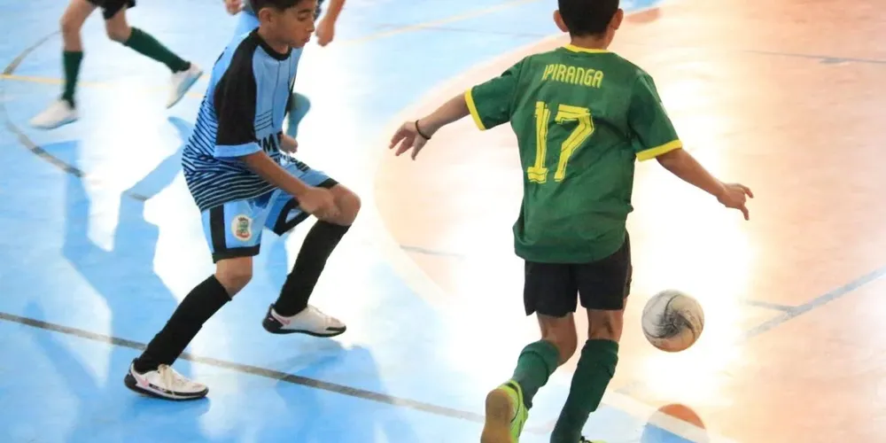 Partidas serão disputadas nas categorias masculino sub-7, sub-9 e sub-11
