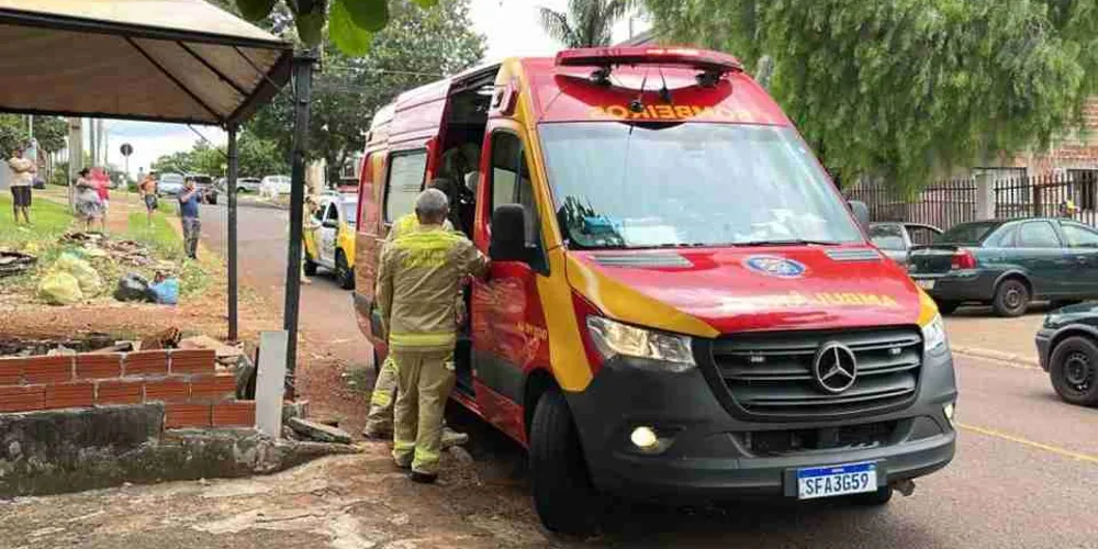 O rapaz foi encaminhado à Unidade de Pronto Atendimento (UPA) Tancredo Neves