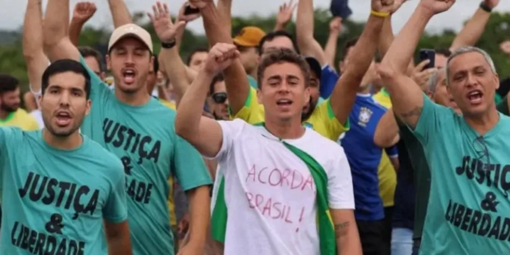 O deputado não informou às autoridades de trânsito sobre a realização da caminhada