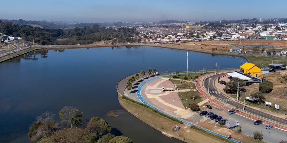Lago de Olarias, em Ponta Grossa