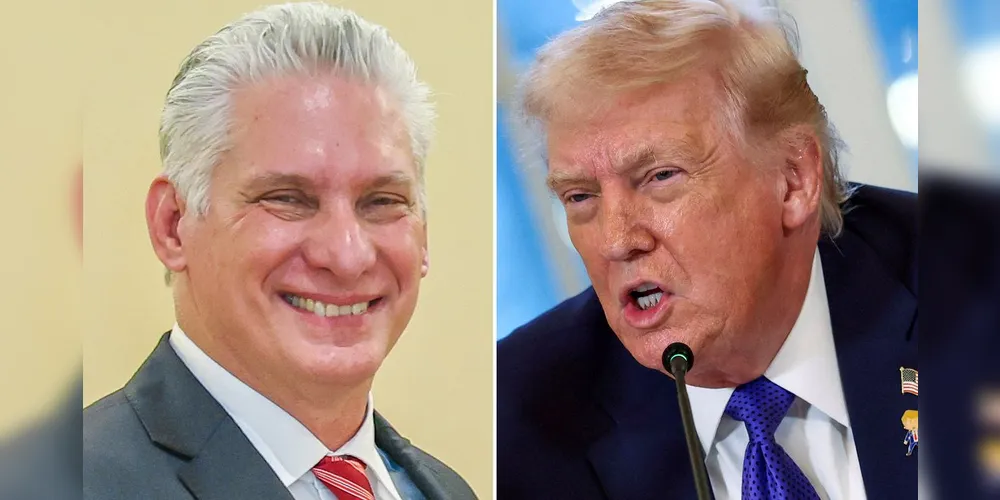 Trump também mandou um aviso ao governo cubano