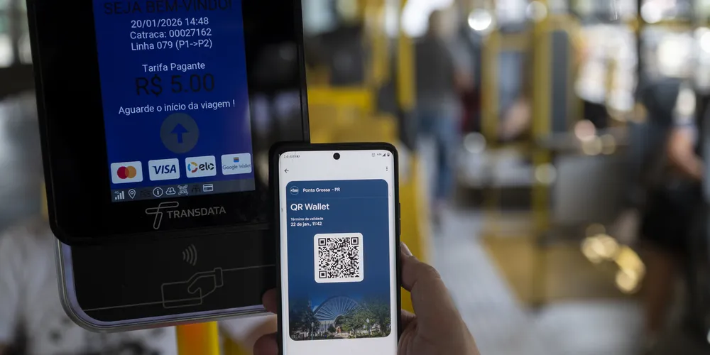 Usuários do transporte coletivo podem usar carteira do google para pagar pela passagem