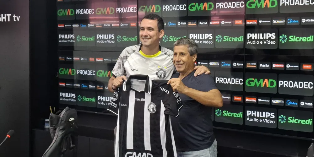 Pablo foi apresentado nesta quinta-feira (19) no Germano Krüger