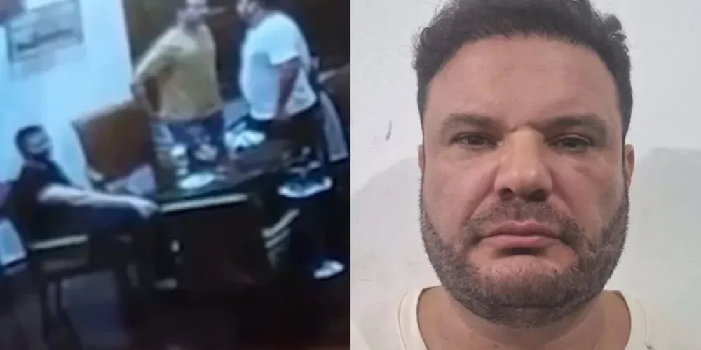 Carlos Alberto foi detido por matar dois colegas de profissão em frente a um restaurante de luxo