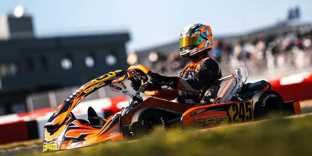 Esportista paranaense Rafael Busato durante competição