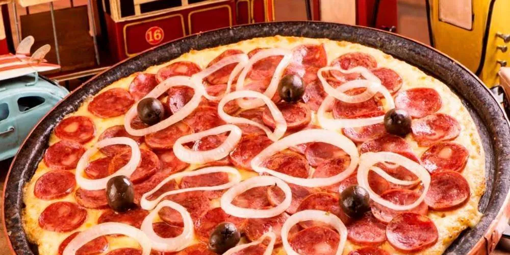 As pizzas serão entregues sem assar, prontas para ir ao forno