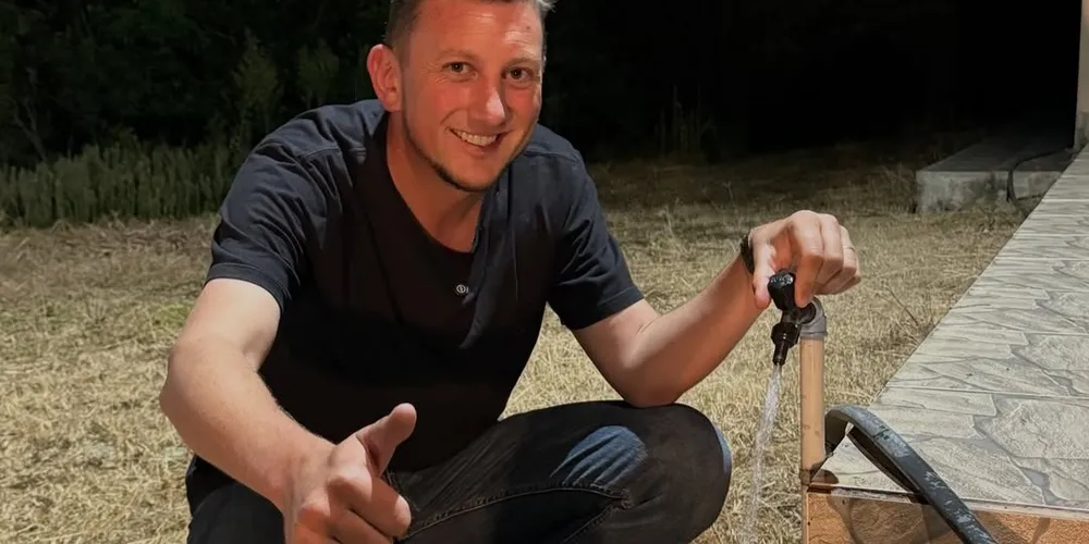 Leandro Jasinski acompanhou a entrega do sistema