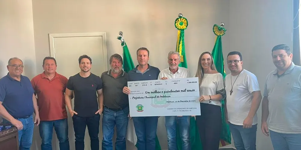 Vereadores foram recebidos pelo prefeito Bertoldo Rover na última segunda-feira (26)