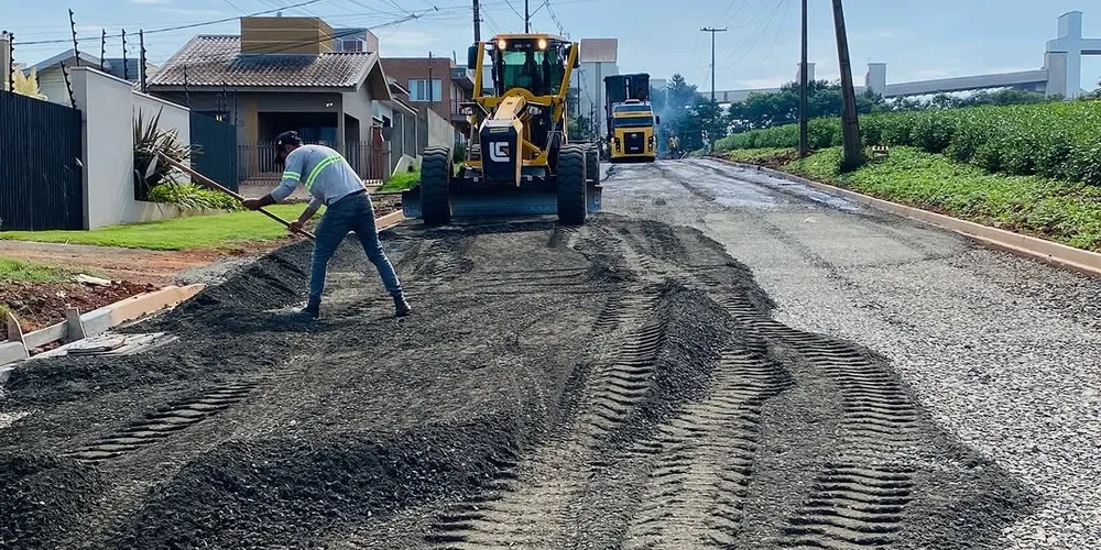 Obras iniciaram na última semana em Arapoti